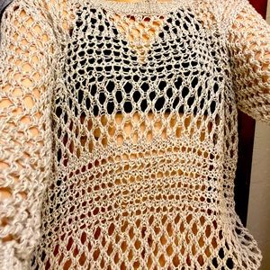 Super cute fun Long- Sleeve with holes.